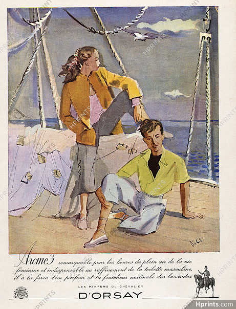 D'Orsay (Perfumes) 1946 Arome3, Delfau