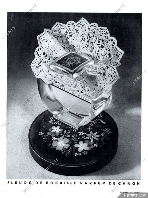 Caron (Perfumes) 1937 Fleurs de Rocaille
