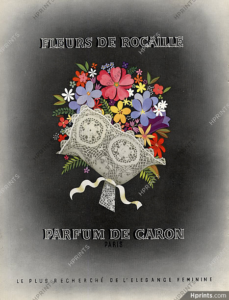 Caron (Perfumes) 1935 Fleurs de Rocaille