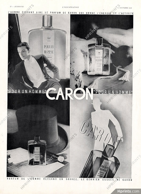 Caron (Perfumes) 1935 Pour un Homme