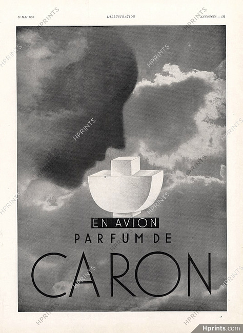 Caron (Perfumes) 1933 En Avion