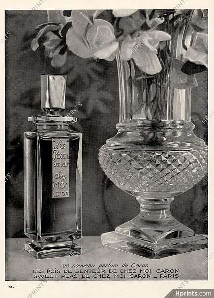 Caron (Perfumes) 1931 Les Pois de Senteur de Chez Moi, Sweet Peas