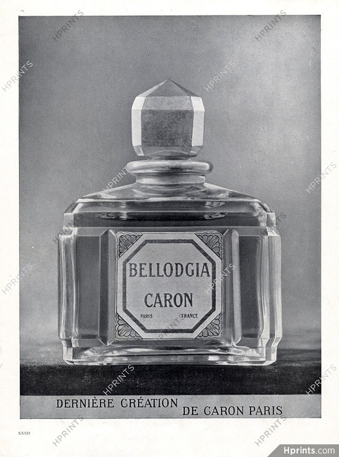 Caron (Perfumes) 1926 Bellodgia