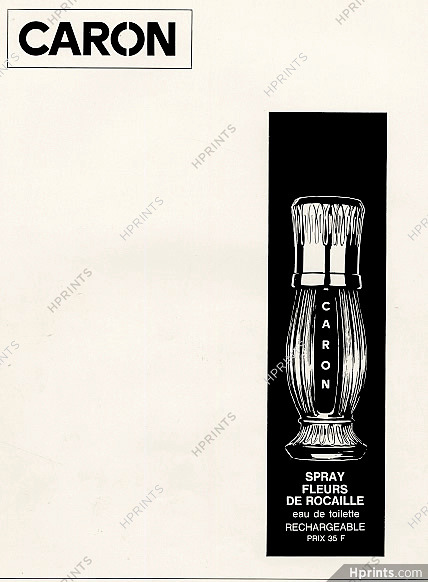 Caron (Perfumes) 1965 Fleurs de Rocaille Atomizer