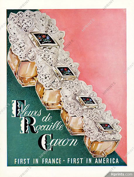 Caron (Perfumes) 1961 Fleurs de Rocaille
