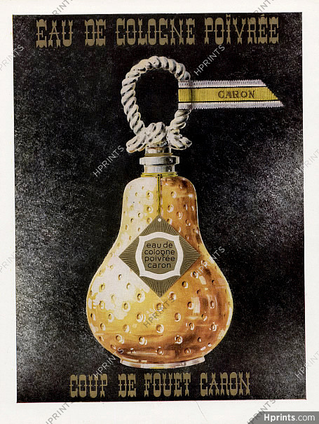 Caron (Perfumes) 1957 Coup de Fouet, Eau de Cologne Poivrée (version A)