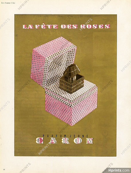 Caron (Perfumes) 1949 La Fête des Roses