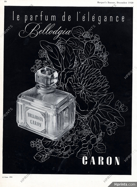 Caron (Perfumes) 1950 Bellodgia