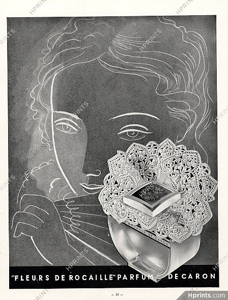 Caron (Perfumes) 1948 Fleurs de Rocaille