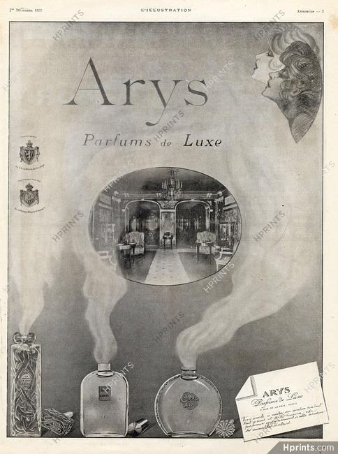 Arys (Perfumes) 1923 Secret Chypre Un Jardin la Nuit Shop, Store
