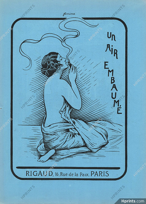 Rigaud (Perfumes) 1922 Un Air Embaumé