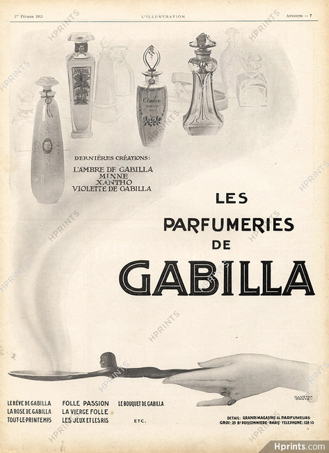 Gabilla (Perfumes) 1913 Egyptian