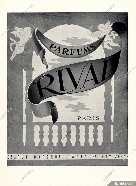 Rival (Perfumes) 1943 A. Ekman