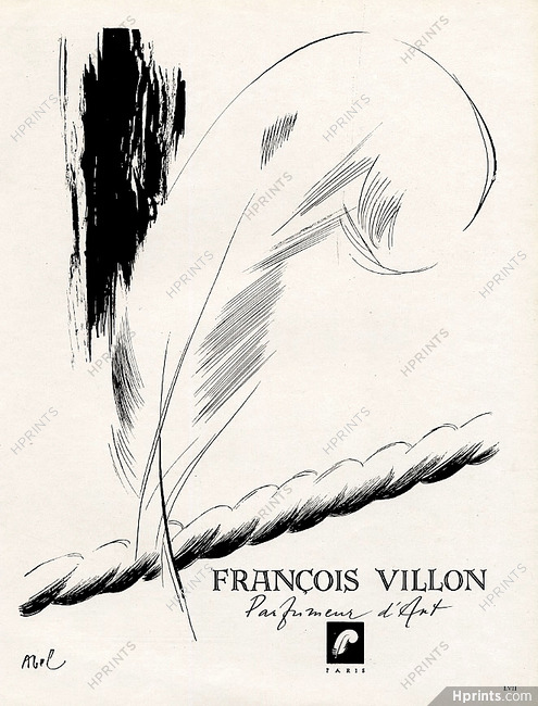 Francois Villon 1946 Parfumeur d'Art
