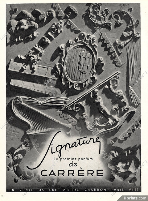 Carrère 1946 Signature