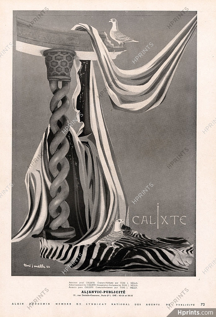 Calixte 1947 Toni J. Mella, Surrealism