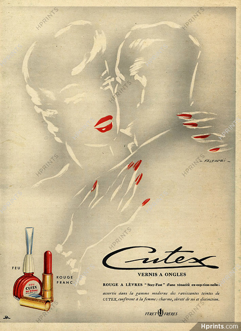 Cutex 1953 Falcucci, Nail Polish, Lipstick
