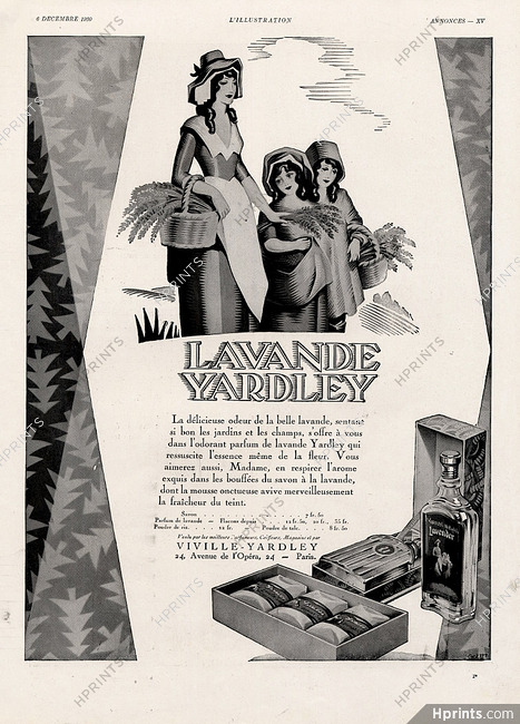 Yardley (Perfumes) 1930 Lavande