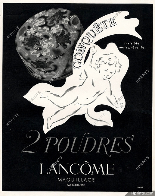Lancôme (Cosmetics) 1947 Conquête, Poudres