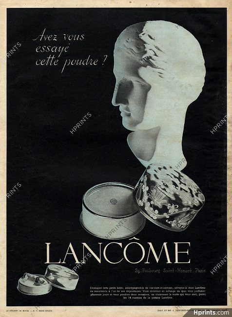 Lancôme (Cosmetics) 1937