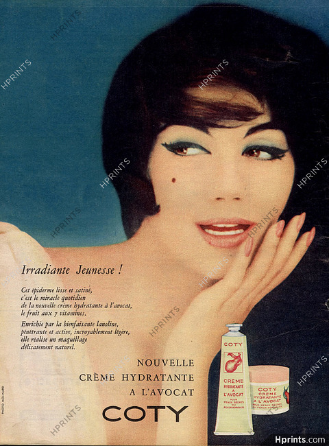 Coty (Cosmetics) 1958 Cream, Photo Molinard