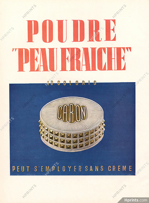 Caron (Cosmetics) 1945 Peau Fraîche