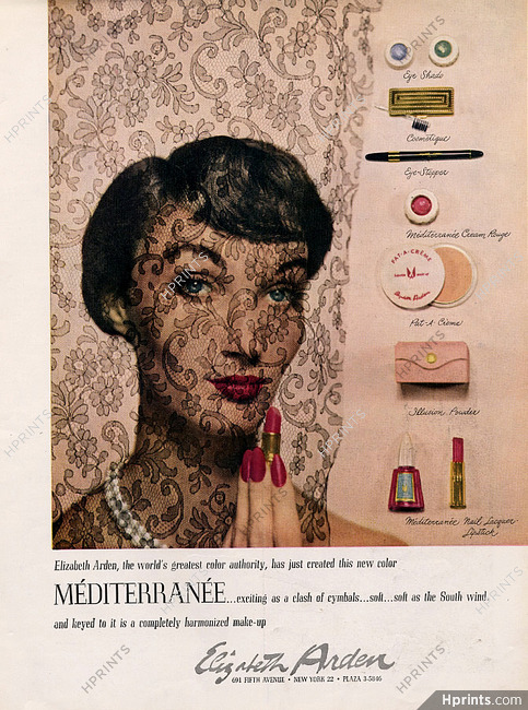 Elizabeth Arden 1950 Lipstick, Nail Polish