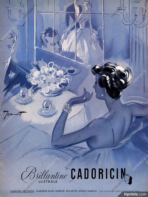 Cadoricin 1949 Jeandot, Elegant Parisienne