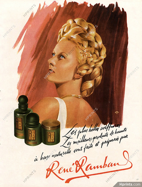 René Rambaud (Cosmetics) 1952 Hairstyle, Marko