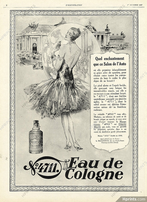 N°4711 Eau de Cologne 1927 Elegant Parisienne, Grand Palais, Lutz Ehrenberger