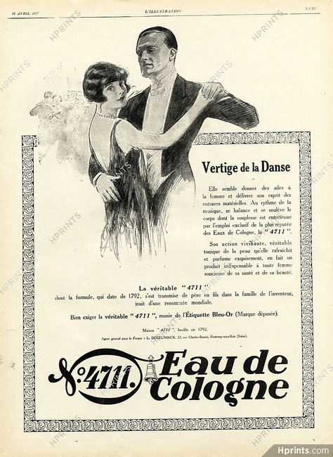N°4711 Eau de Cologne 1927 Dancers, Lutz Ehrenberger