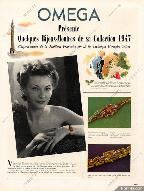 Omega (Watches) 1946 Bijoux-Montres