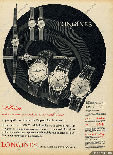 Longines 1956 — Advertisement