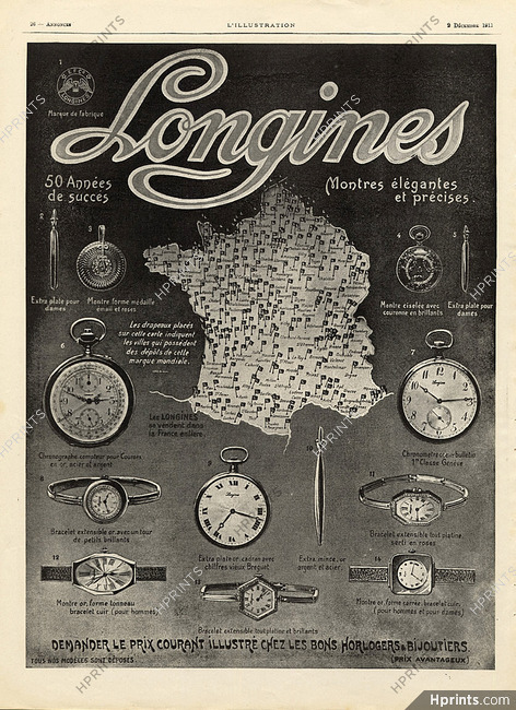Longines 1911 — Advertisement