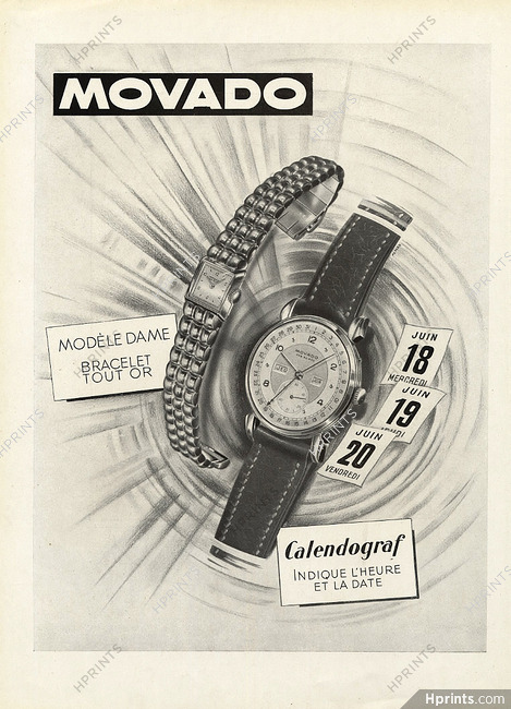 Movado 1946 Signed Almar