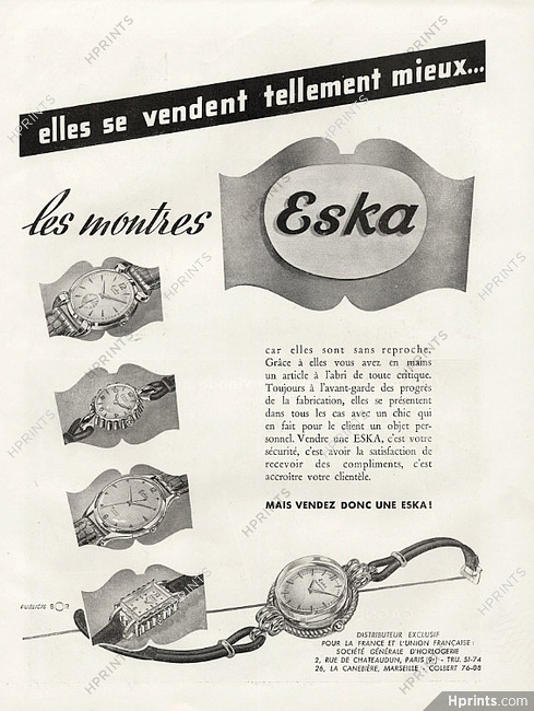 Eska (Watches) 1950