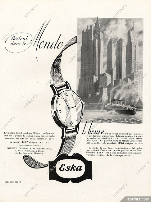 Eska 1949 New York City Haeusser
