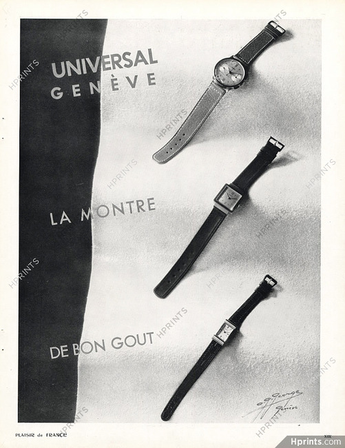Universal 1939 Photo C.G.George, Geneve