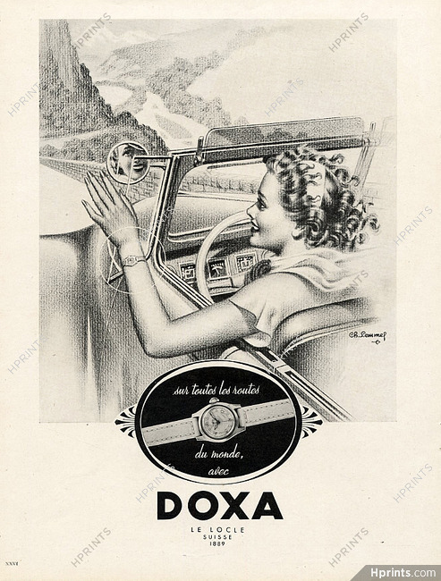Doxa (Watches) 1949 Charles Lemmel