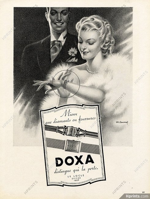 Doxa (Watches) 1948 Charles Lemmel
