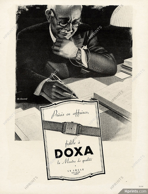 Doxa (Watches) 1948 Charles Lemmel