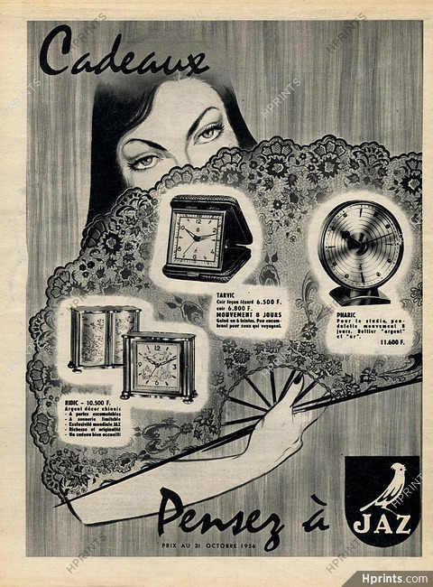 Jaz 1956 Alarm clock, Fan