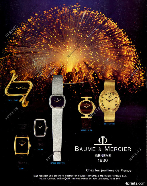 Baume & Mercier (Watches) 1974