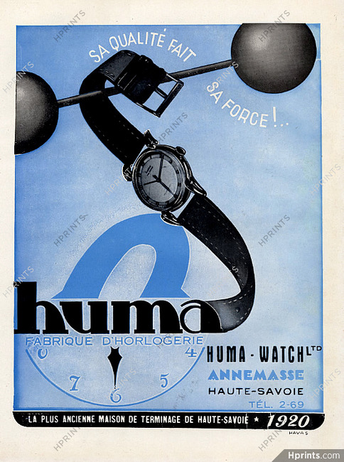 Huma (Watches) 1950