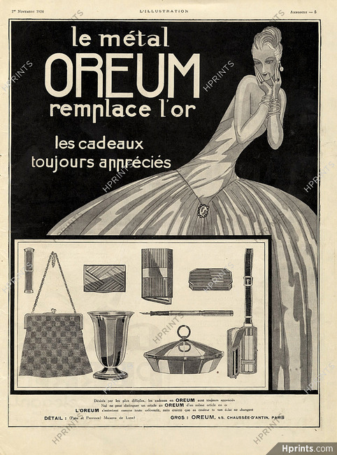 Oreum 1924 Jewels Art Deco Elegant Parisienne