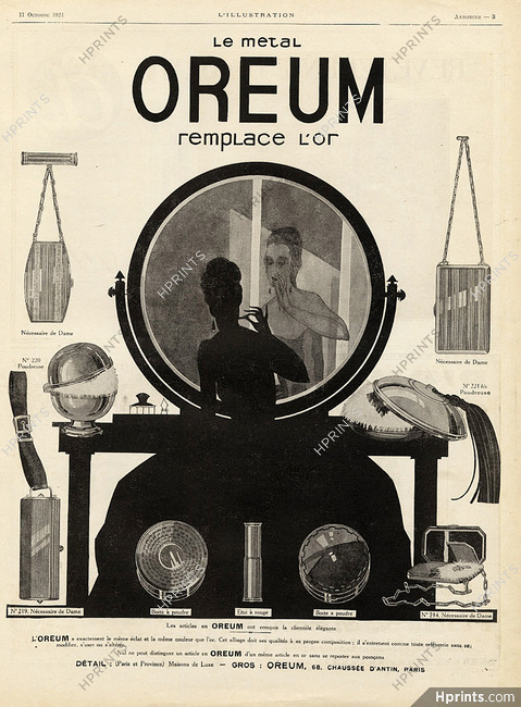 Oreum 1924 Art Deco, Making-up