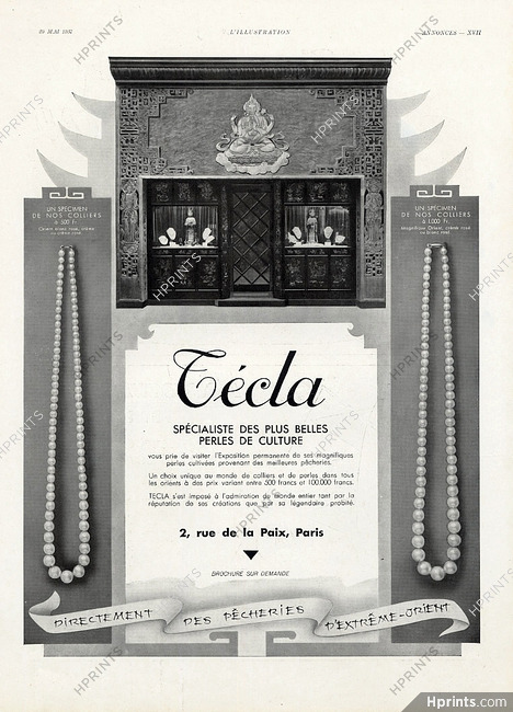 Técla 1937 Pearls, Oriental