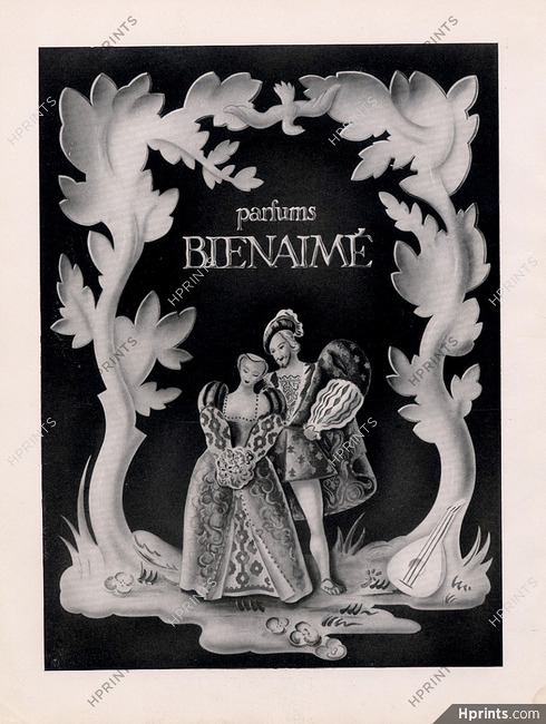 Bienaimé (Perfumes) 1942 Medieval Costumes