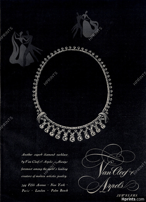 Van Cleef & Arpels 1946 Diamond Necklace