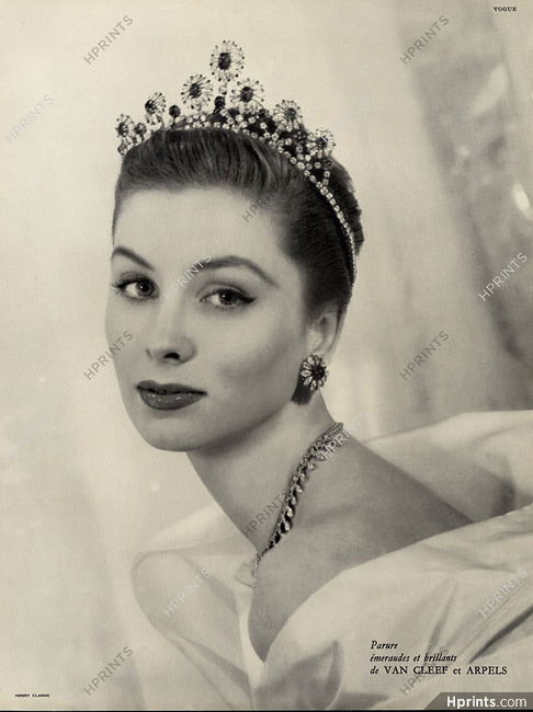 Cartier 1953 Chaumet, tiara, Photo Henry Clarke — Jewelry
